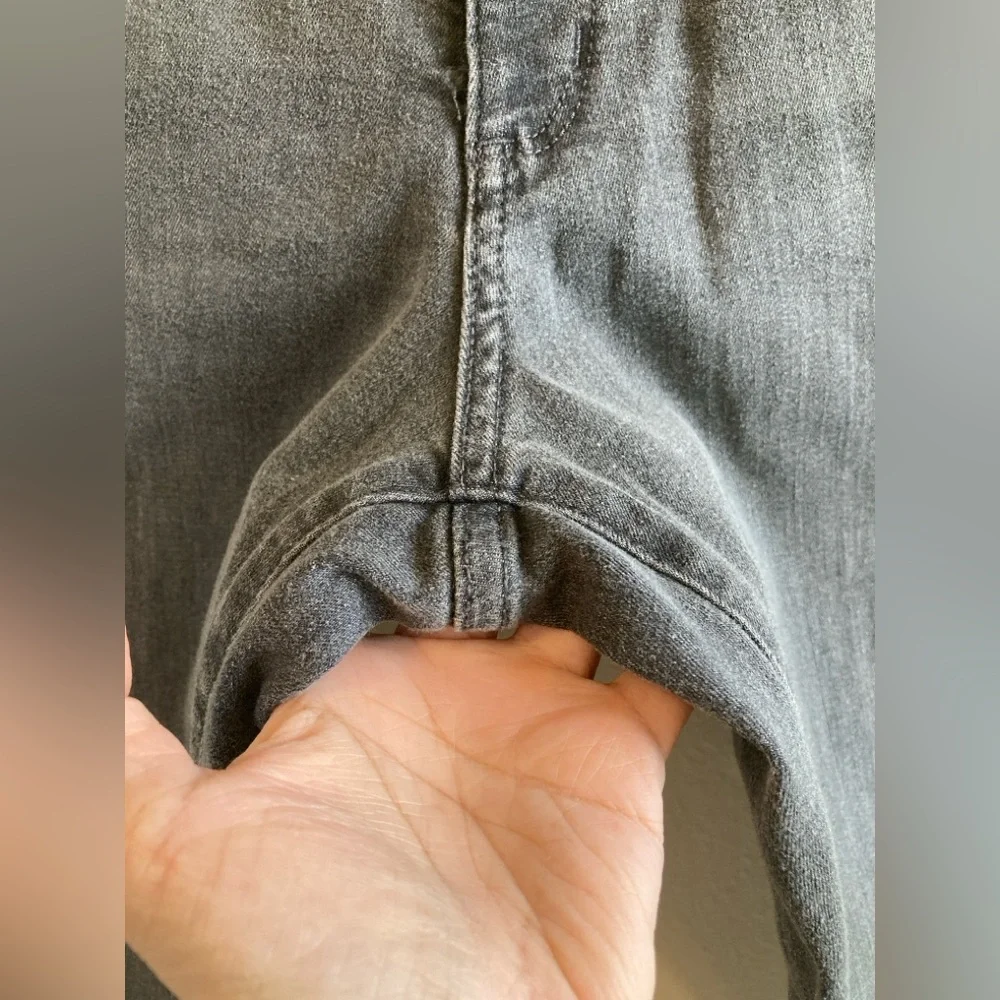 Universal Thread Dark Charcoal Gray High Rise Skinny Jeans Size 10 Short - Picture 2 of 11
